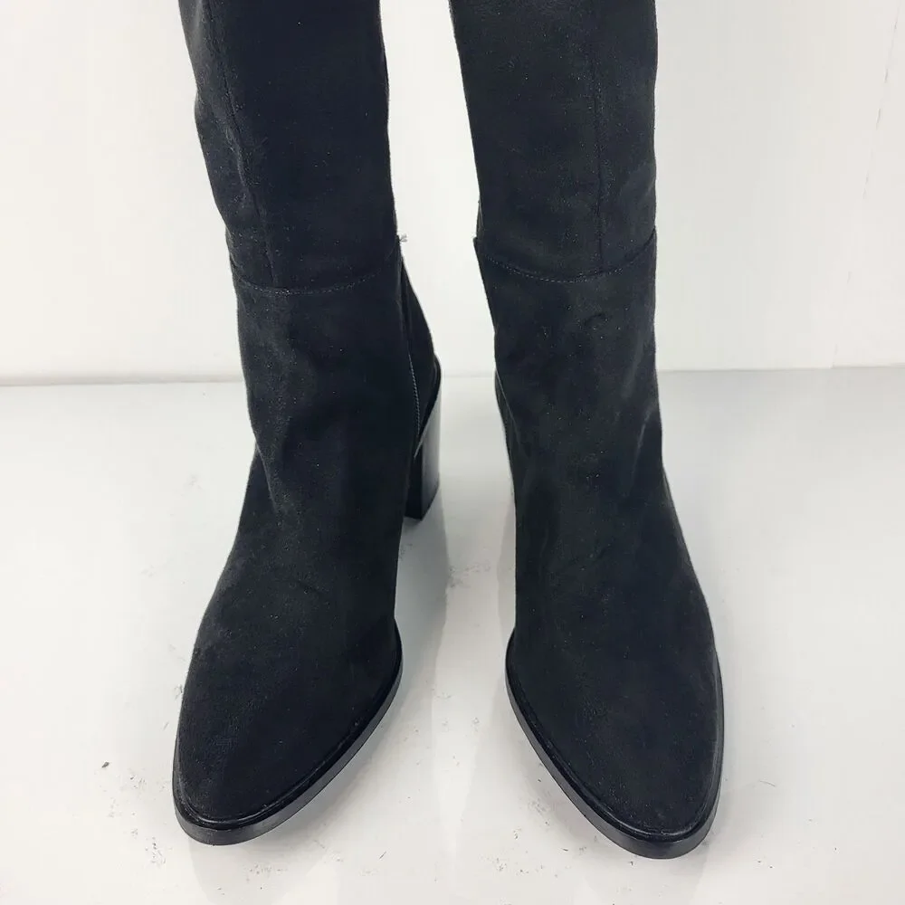 Seychelles Women’s Paradise City fabric Over the Knee Boots Black Size 8.5